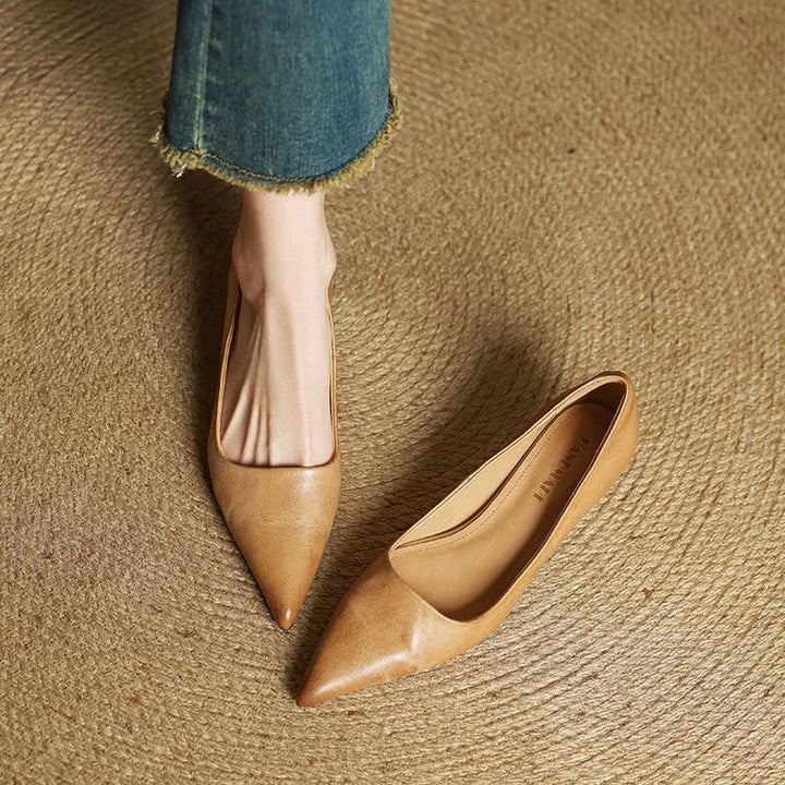Sienna Genuine Leather Heels