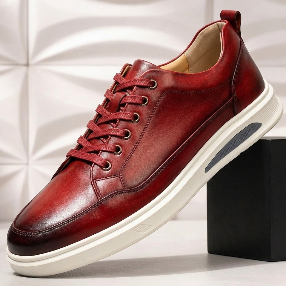 Talla Cowhide Leather Sneakers