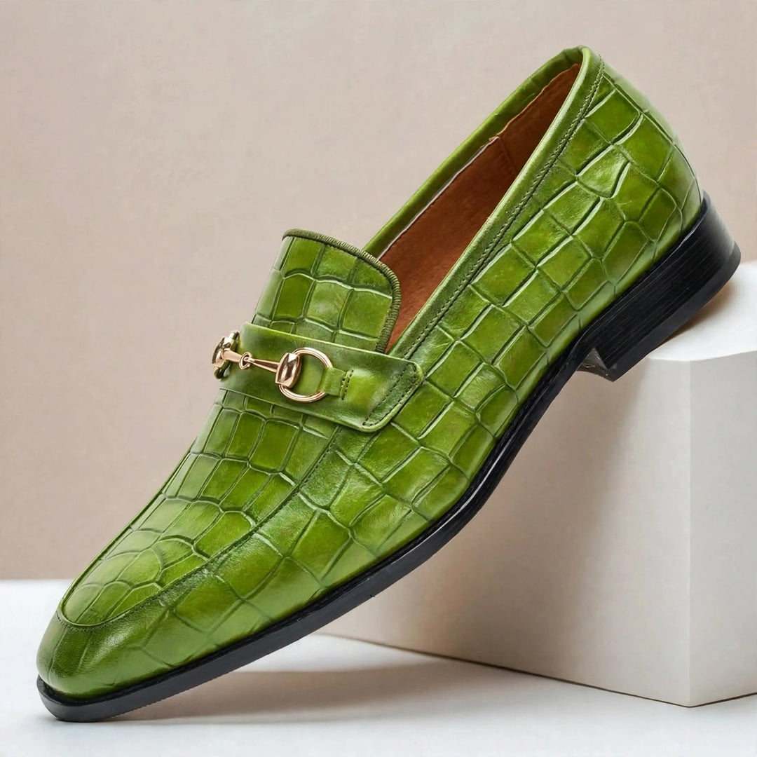 Valdieri Cowhide Leather Loafers