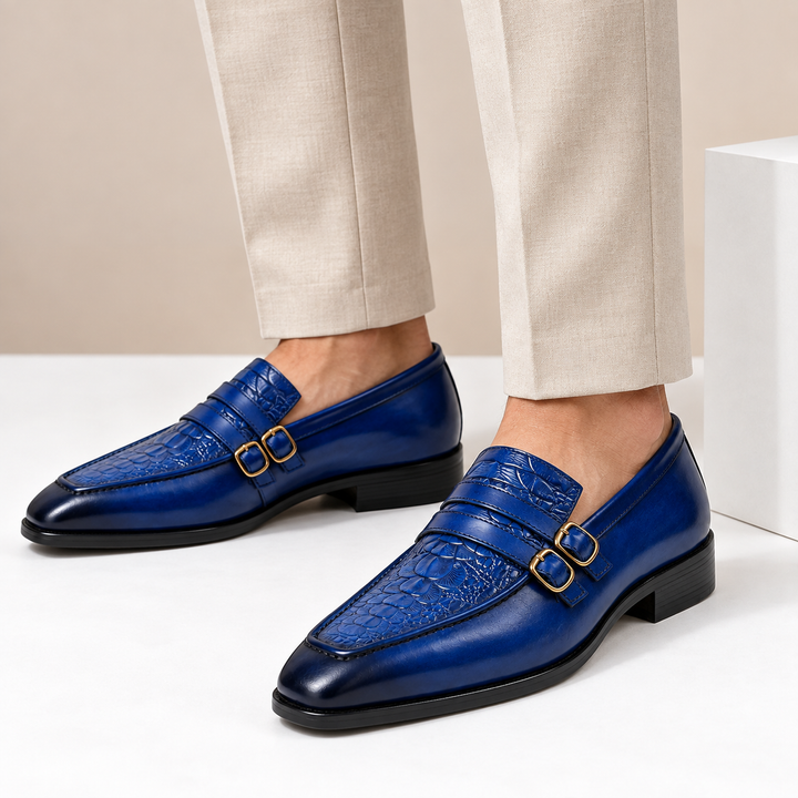 Cavenzo Cowhide Leather Loafers