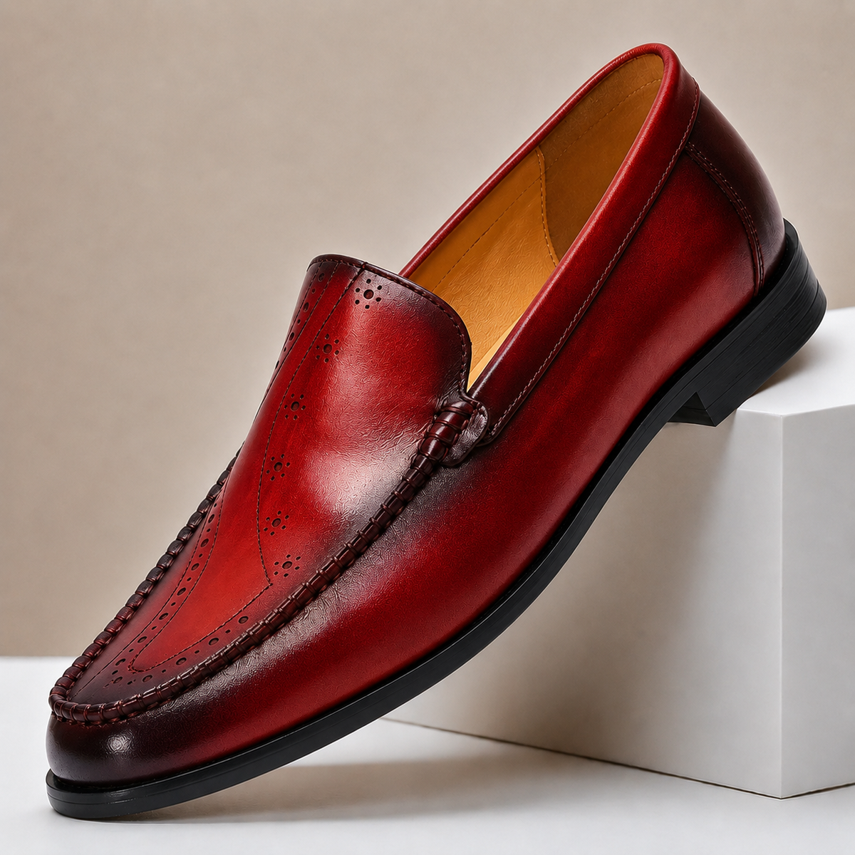 Bellcanti Cowhide Leather Loafers
