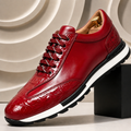 Enzo Cowhide Leather Sneakers