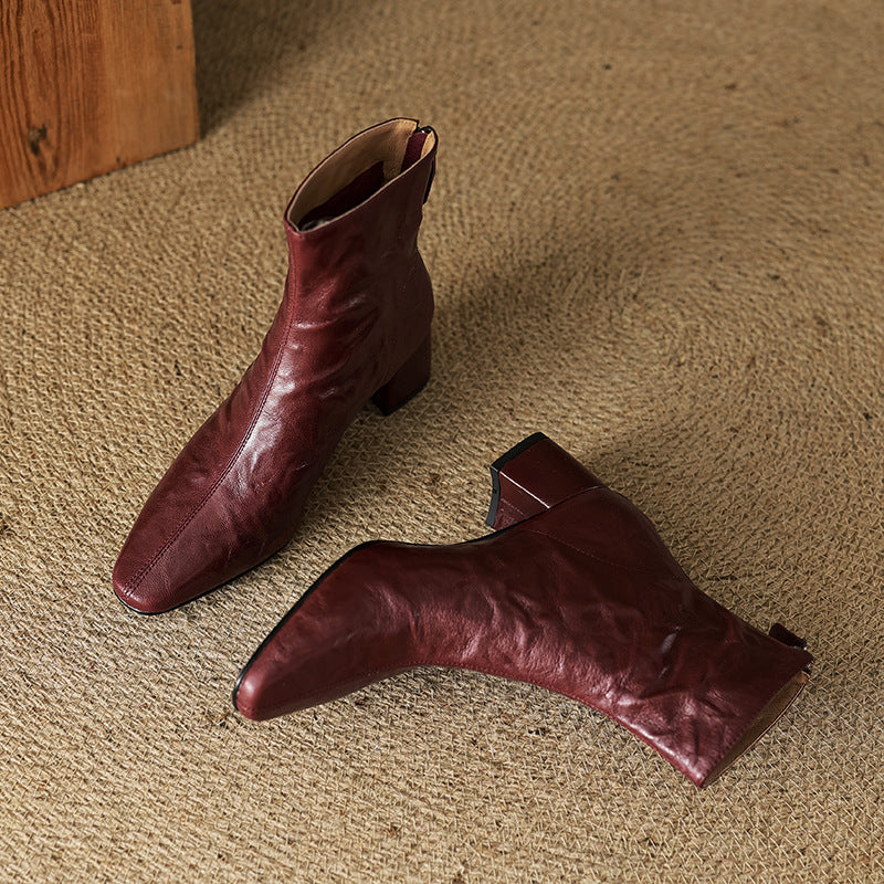 Livia Genuine Leather Boots