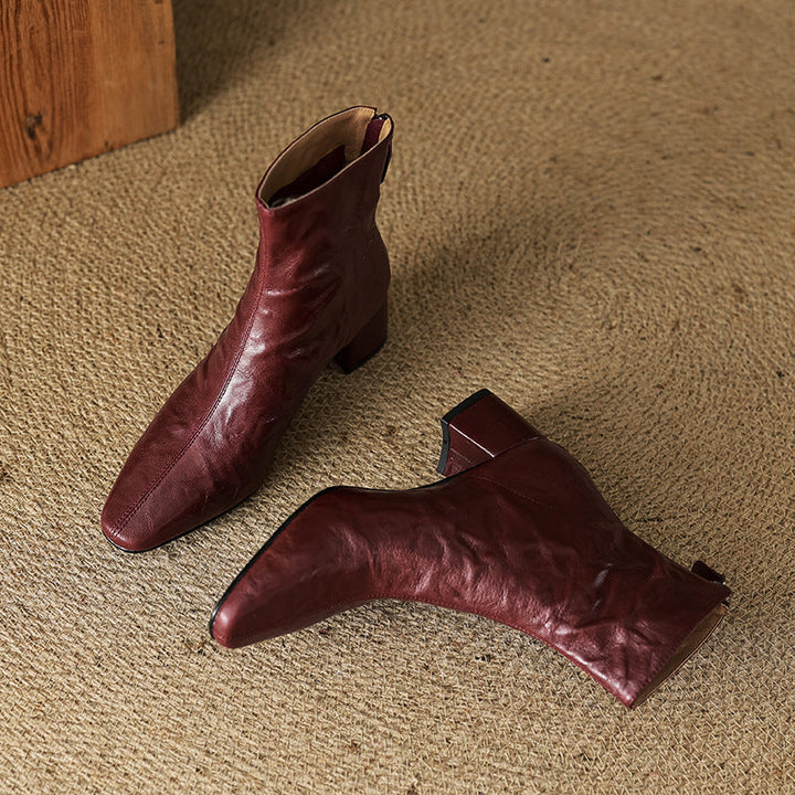 Livia Genuine Leather Boots