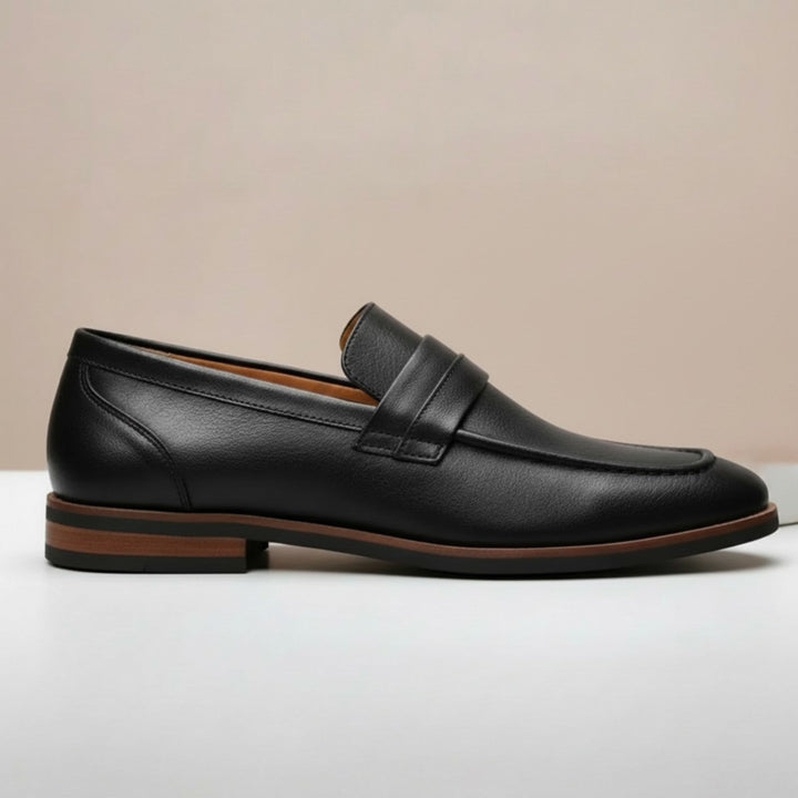 Garvani Cowhide Leather Loafers