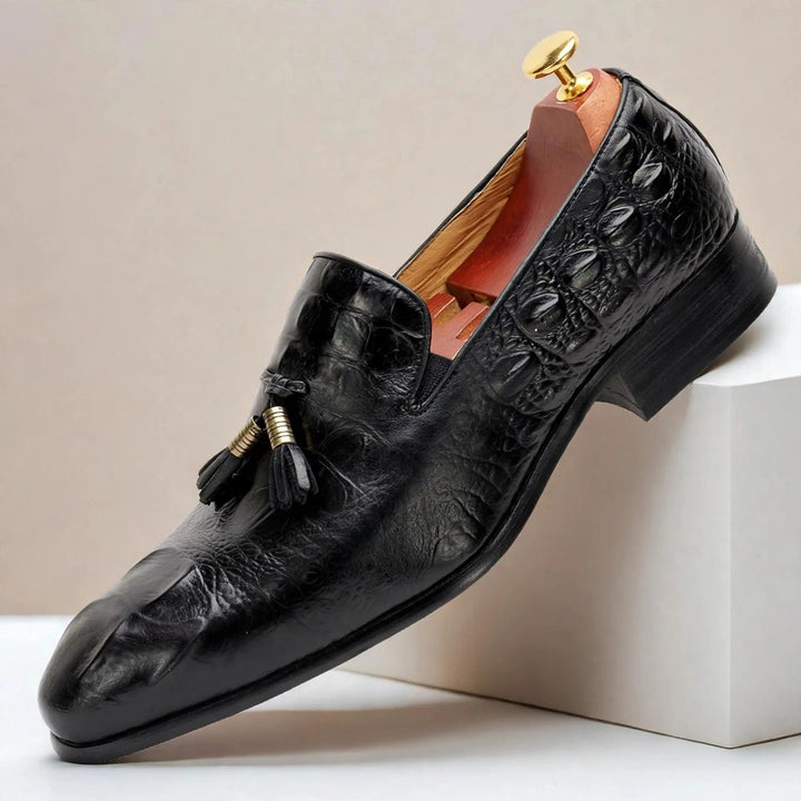 Marco Cowhide Leather Loafers