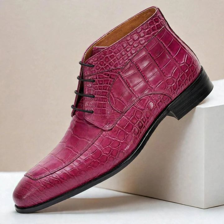Farentino Cowhide Leather Boots