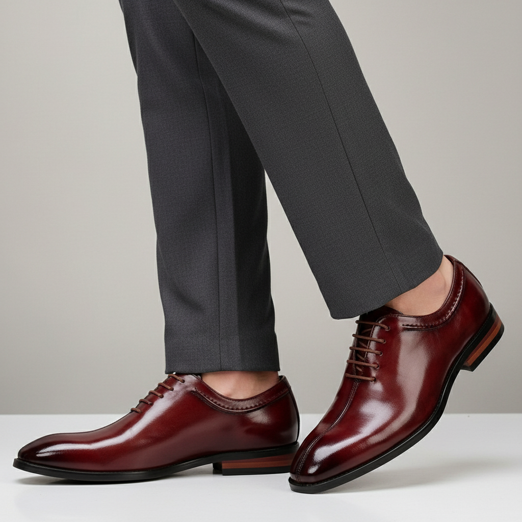 Aldevan Cowhide Leather Shoes
