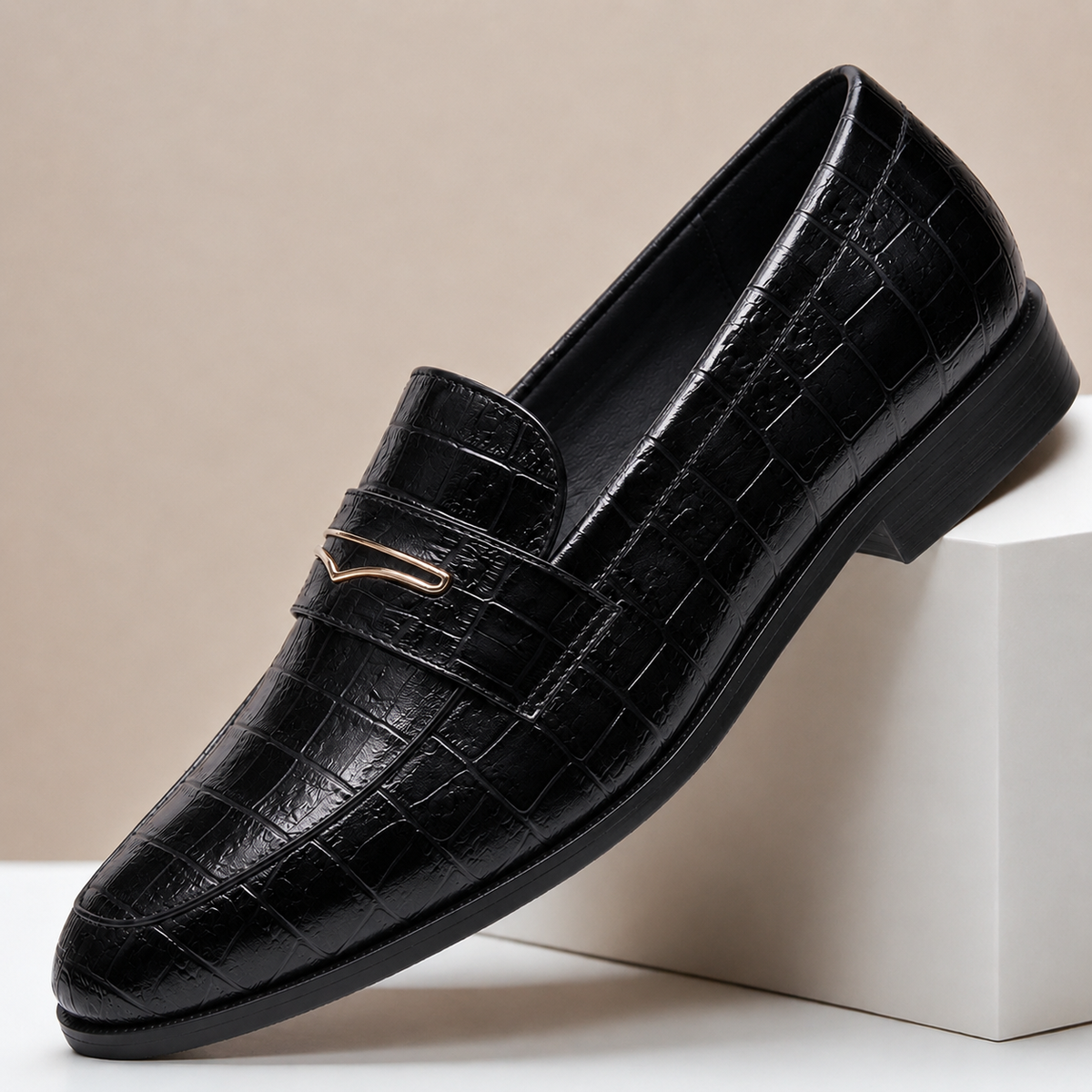Montari Genuine Leather Loafers