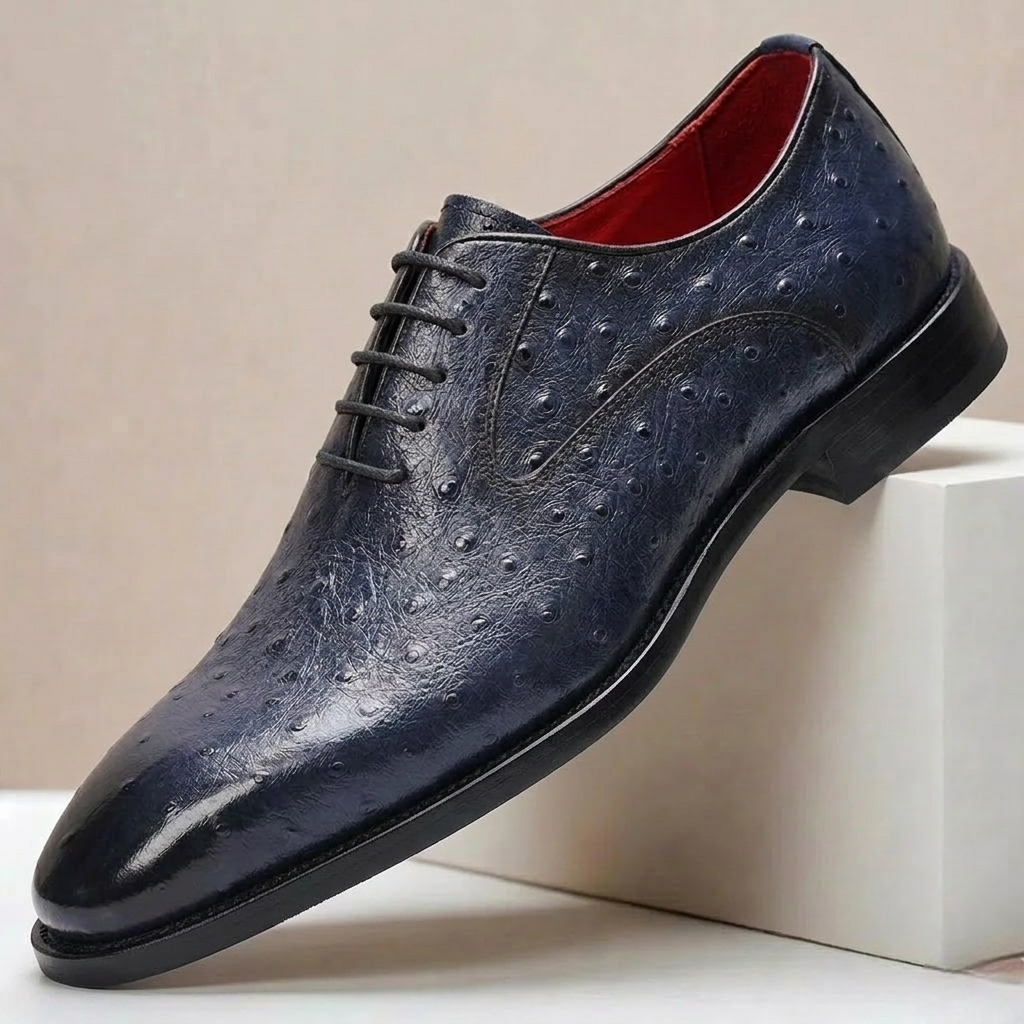 Remy Cowhide Leather Shoes