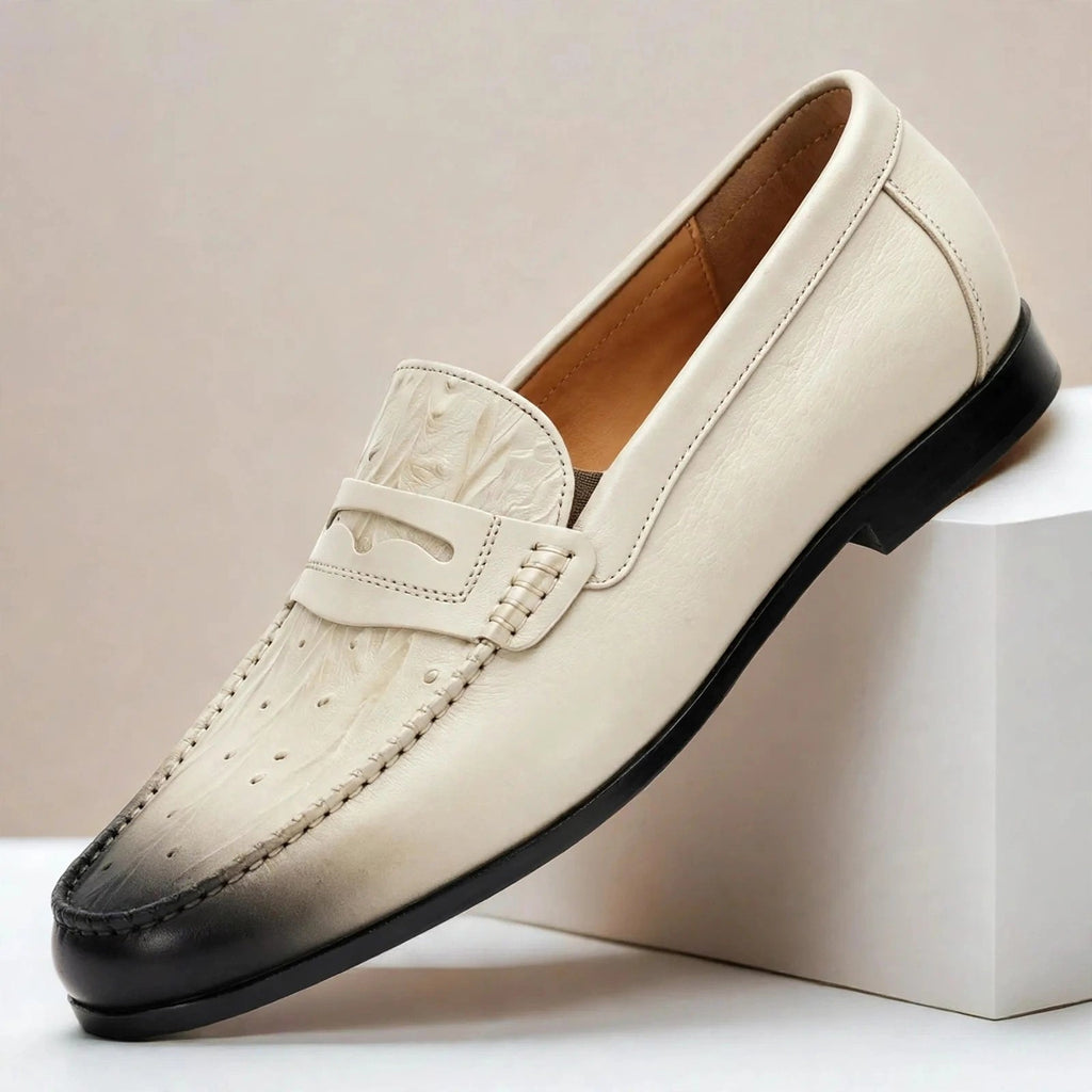 Orvessi Cowhide Leather Loafers