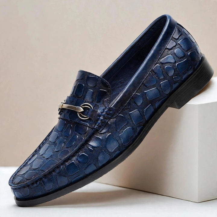 Domerra Cowhide Leather Loafers
