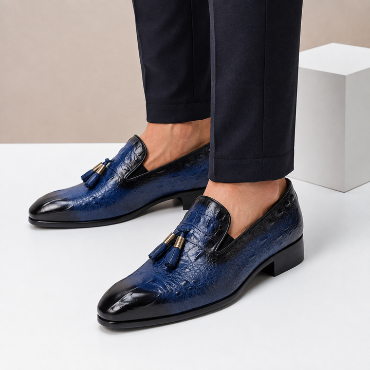 Marco Cowhide Leather Loafers