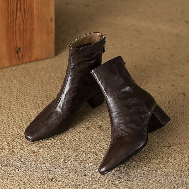 Livia Genuine Leather Boots