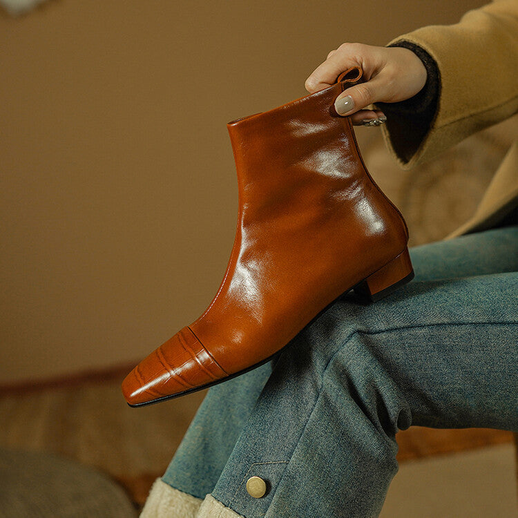 Leona Genuine Leather Boots