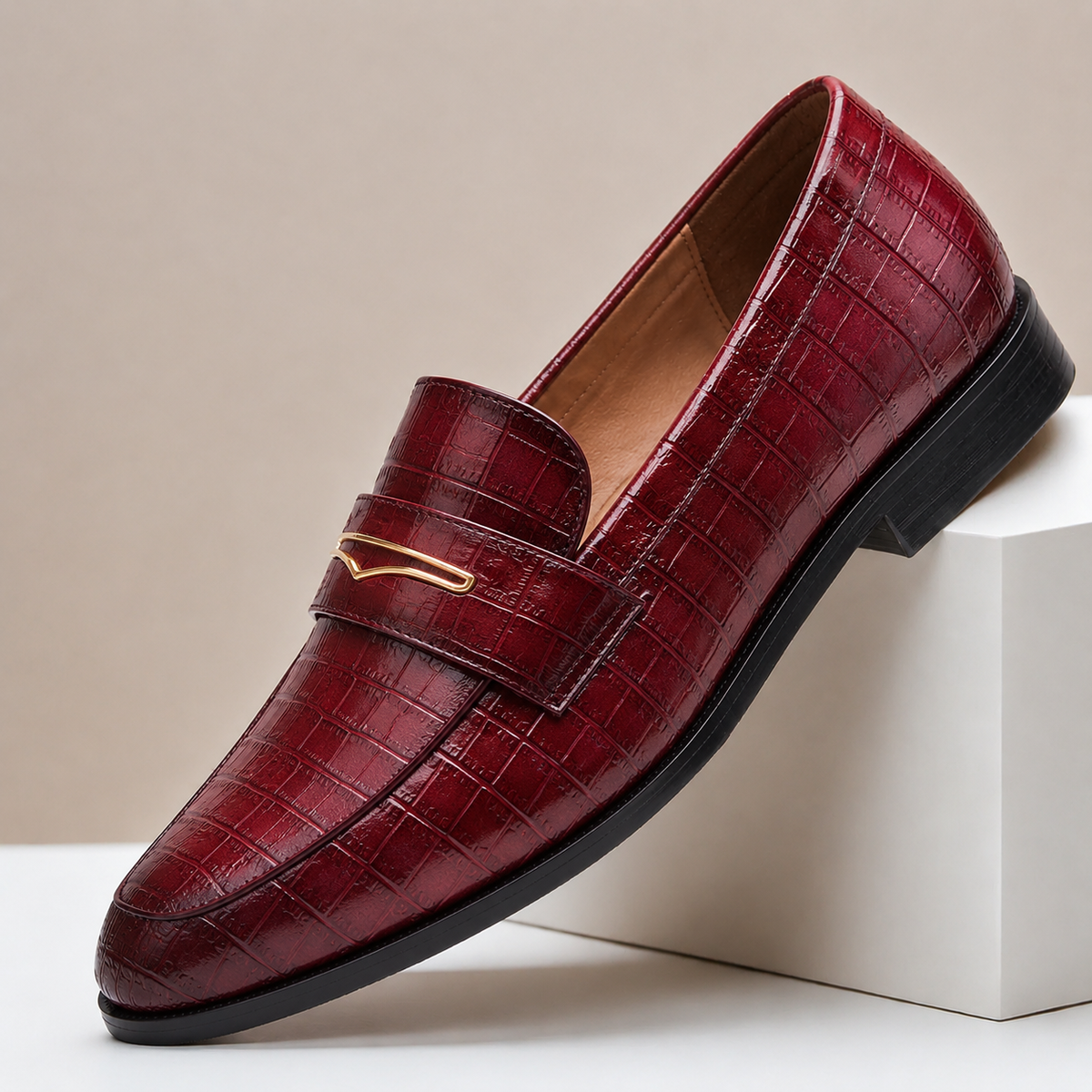 Montari Genuine Leather Loafers