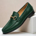 Marvento Cowhide Leather Loafers