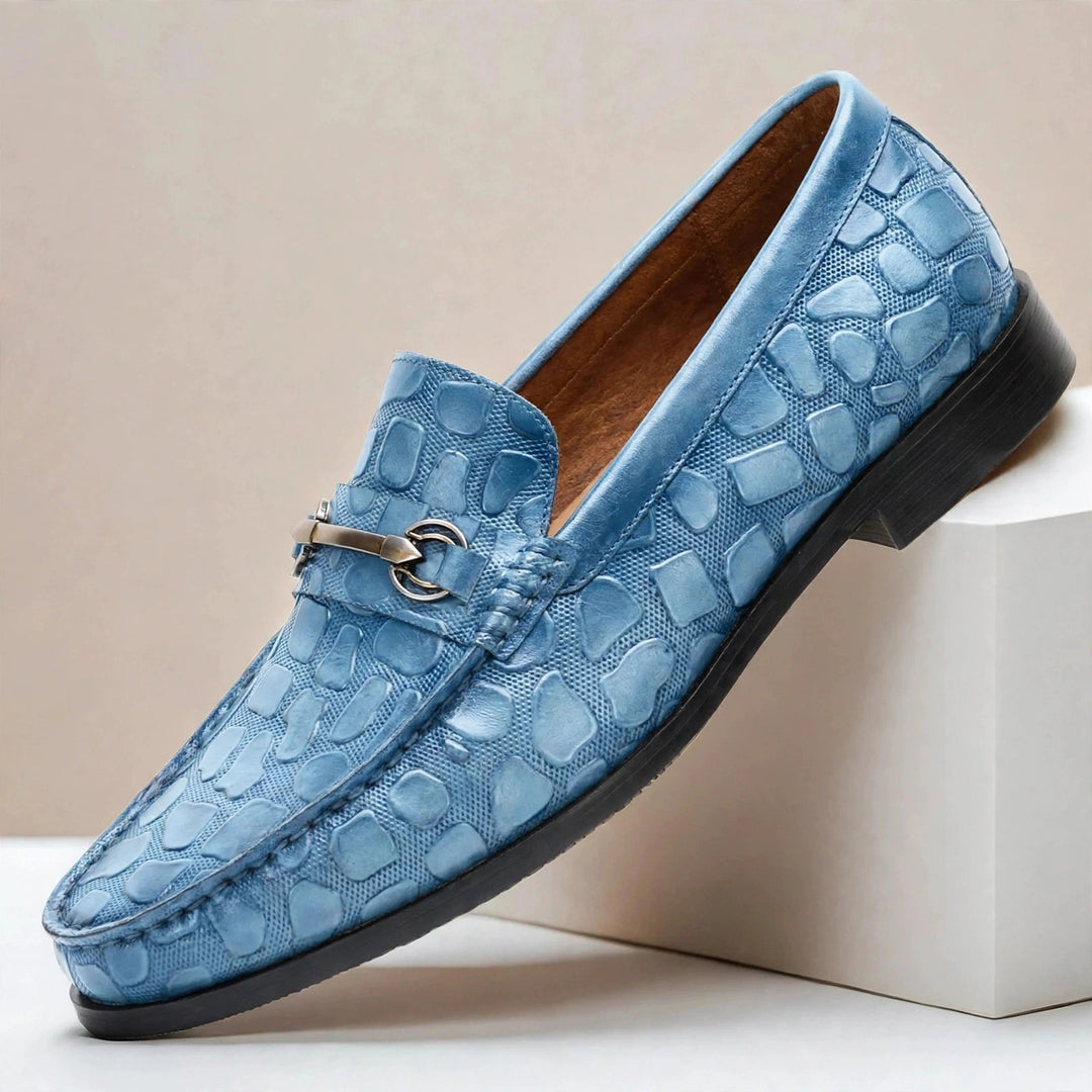 Domerra Cowhide Leather Loafers