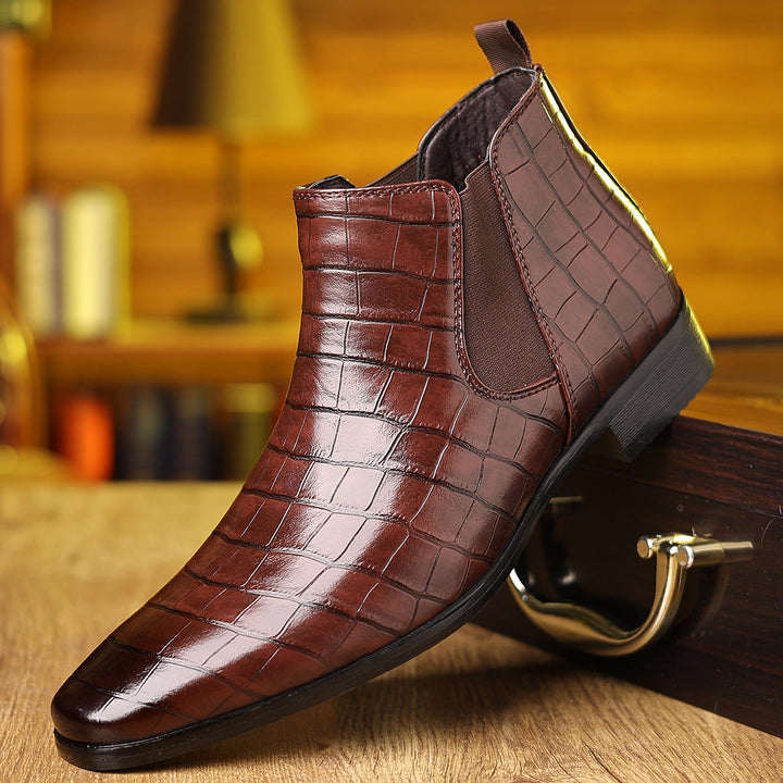 Valdric Genuine Leather Boots