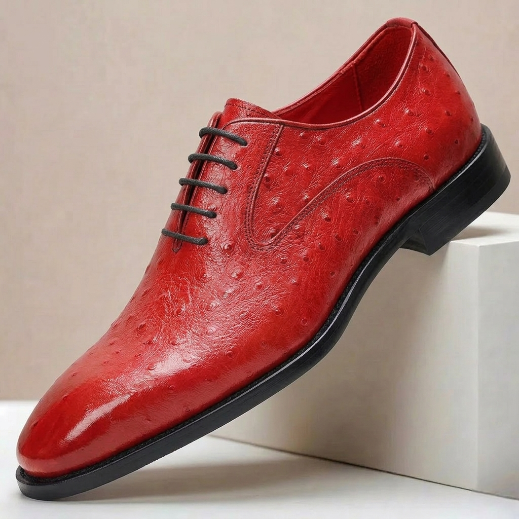 Remy Cowhide Leather Shoes