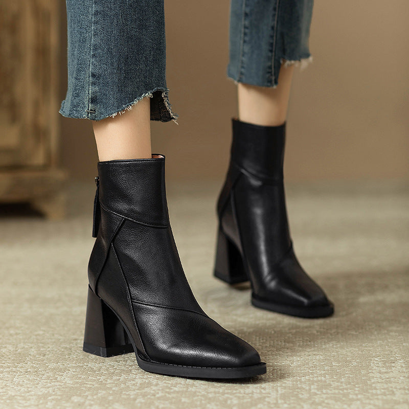 Daphne Leather Boots