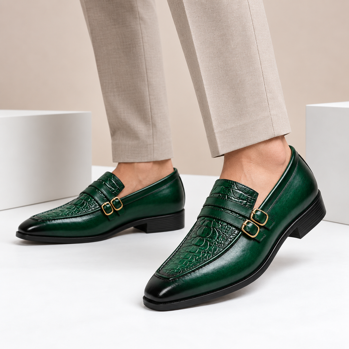 Cavenzo Cowhide Leather Loafers