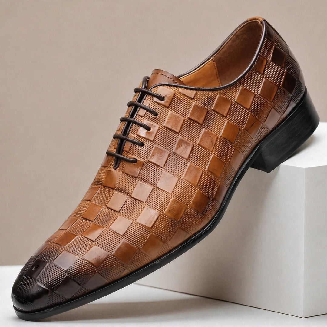 Cazmero Cowhide Leather Shoes