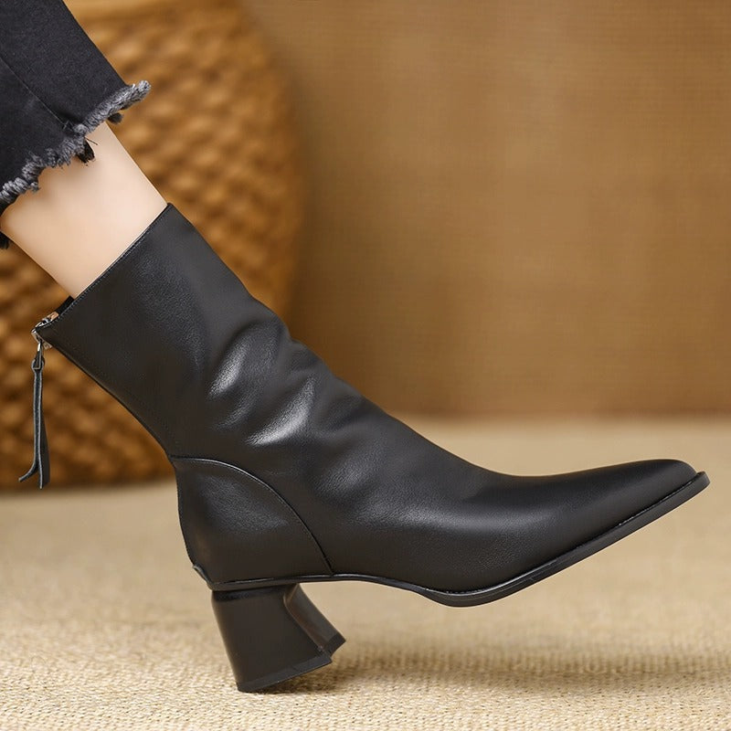 Lorvella Genuine Leather Boots