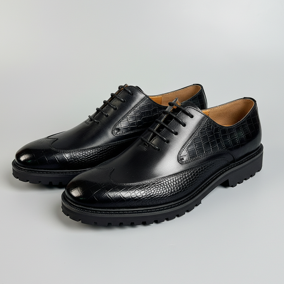 Montelli Cowhide Leather Shoes