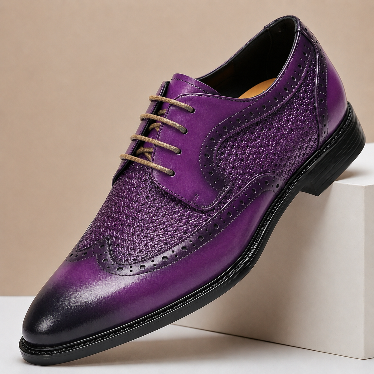 Lucenti Cowhide Leather Shoes