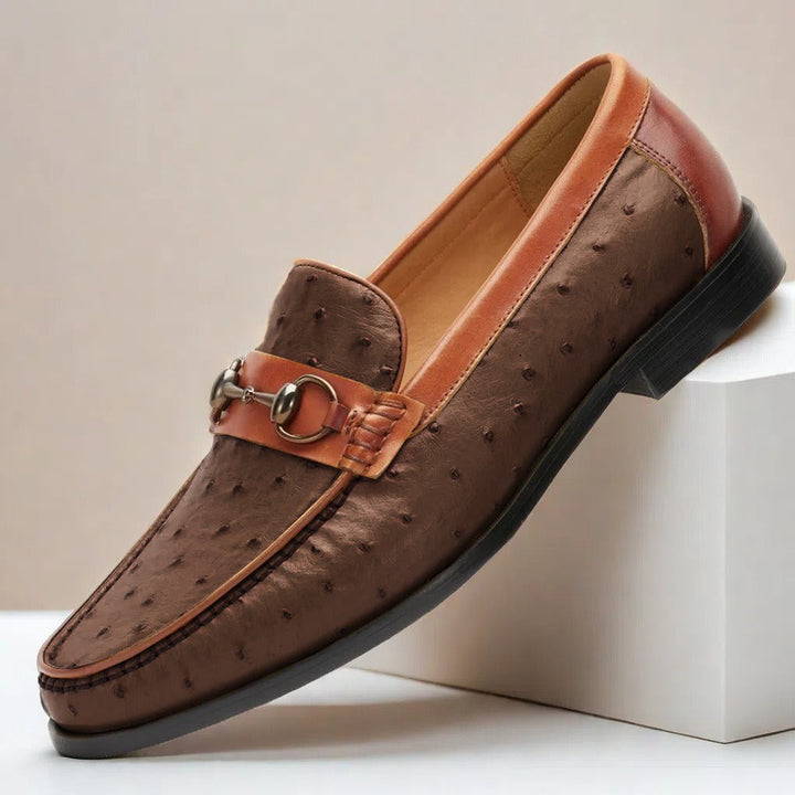 Elvanti Cowhide Leather Loafers