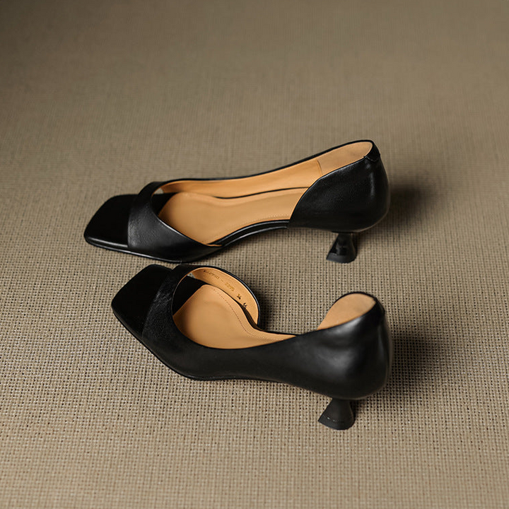 Dalia Genuine Leather Heels