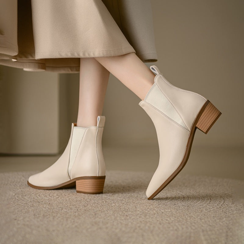Faye Genuine Leather Boots