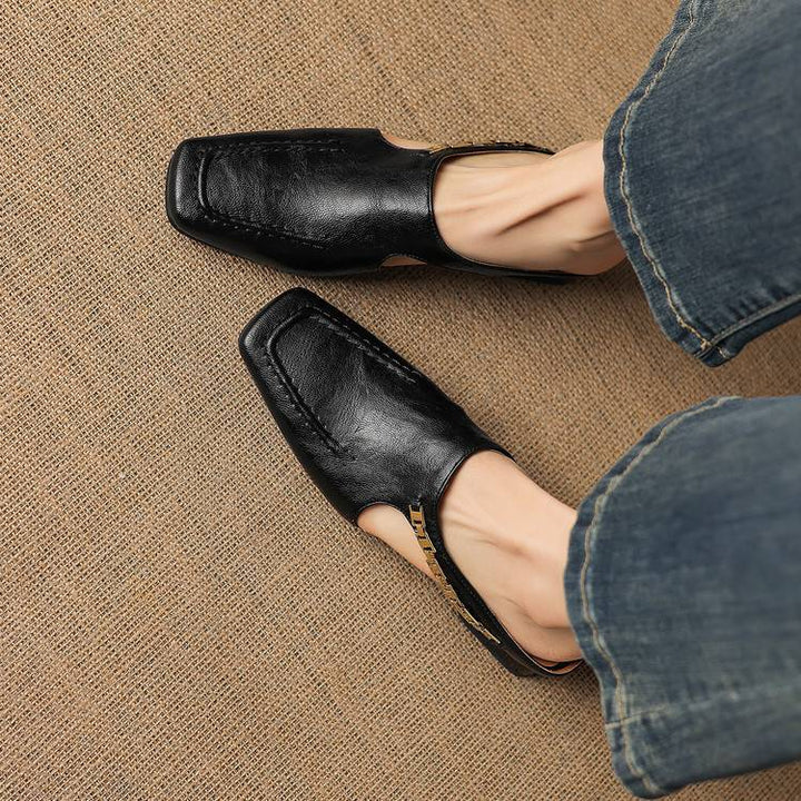 Isla Genuine Leather Mules