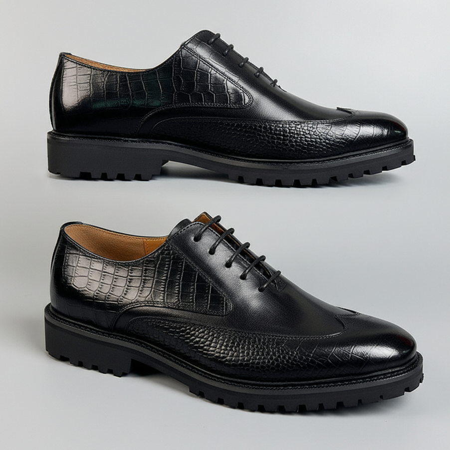 Montelli Cowhide Leather Shoes