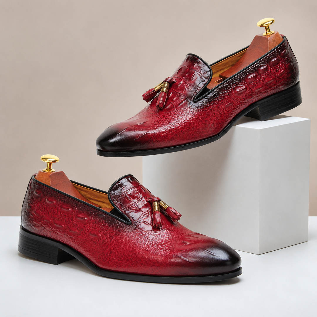 Marco Cowhide Leather Loafers