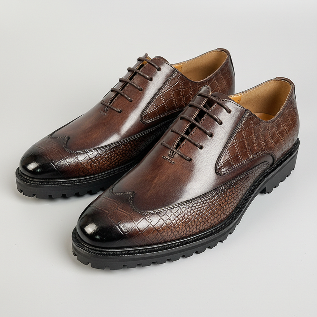 Montelli Cowhide Leather Shoes