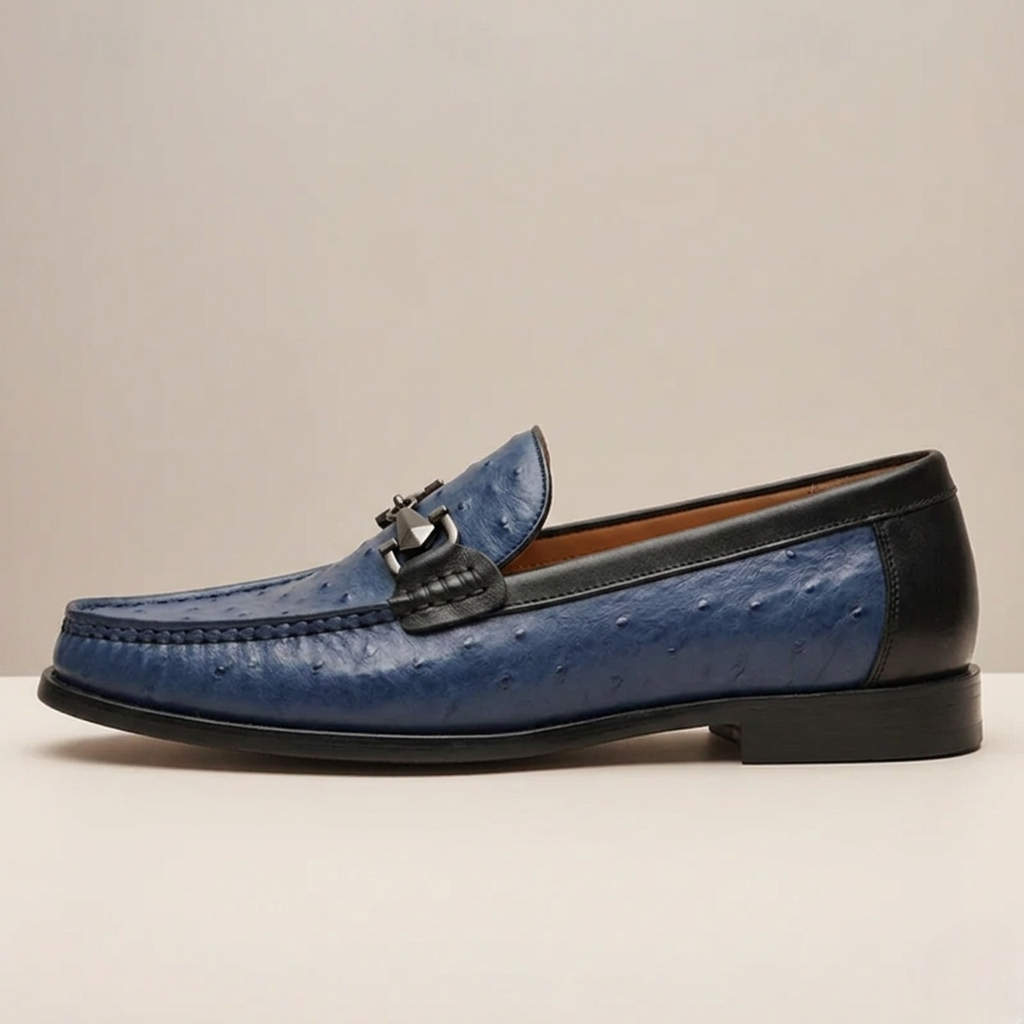 Elvanti Cowhide Leather Loafers