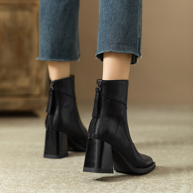 Daphne Leather Boots