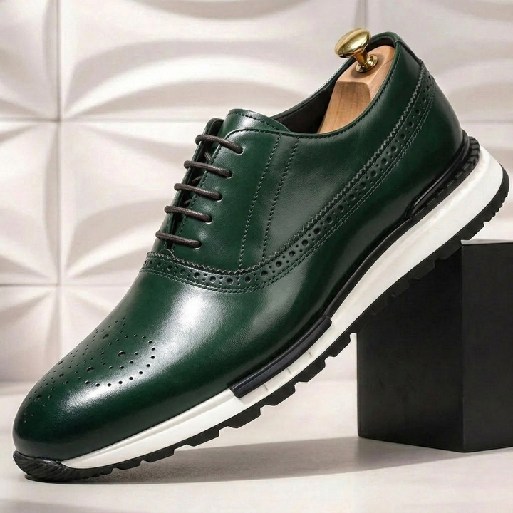 Aveltoni Cowhide Leather Sneakers