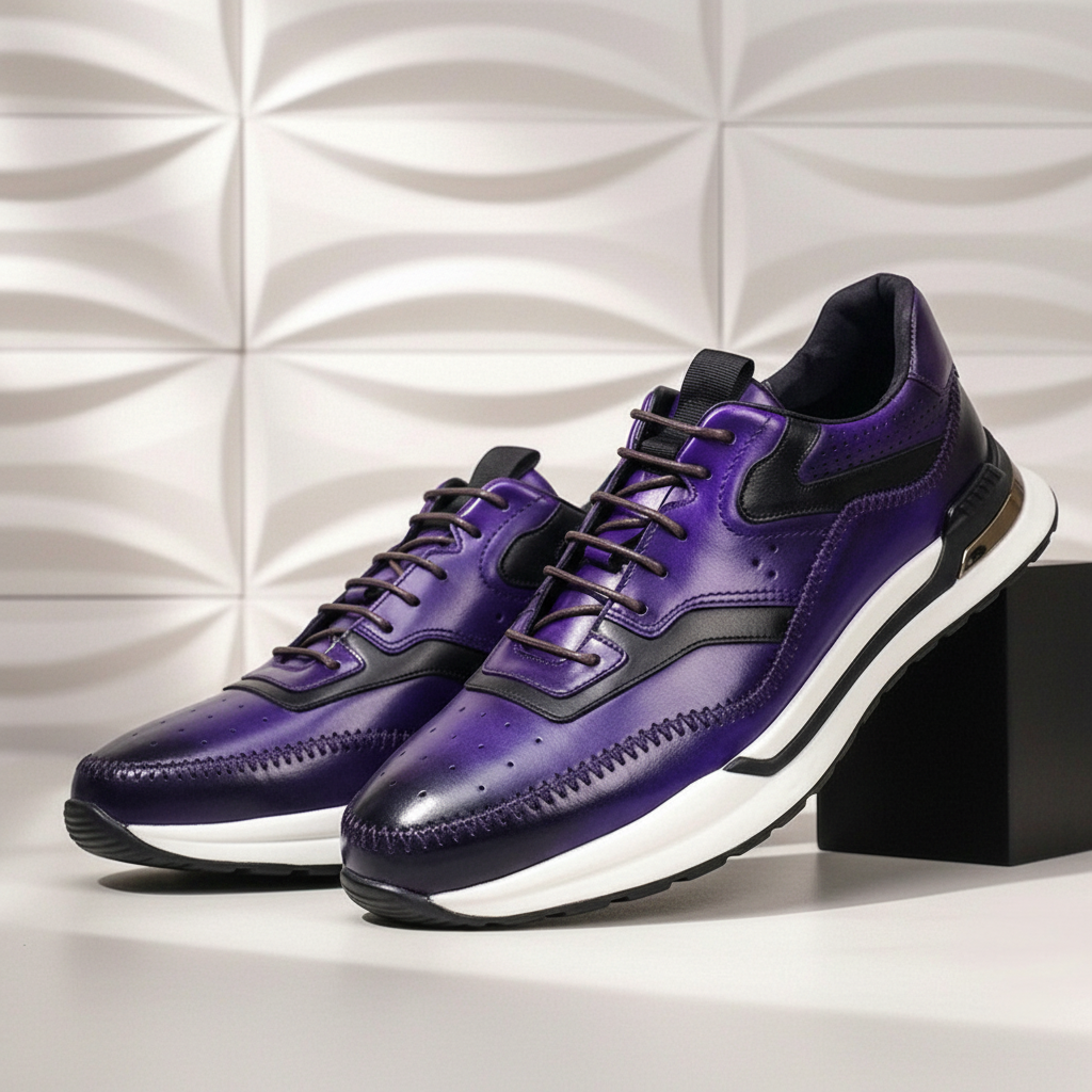 Mastelli Cowhide Leather Sneakers