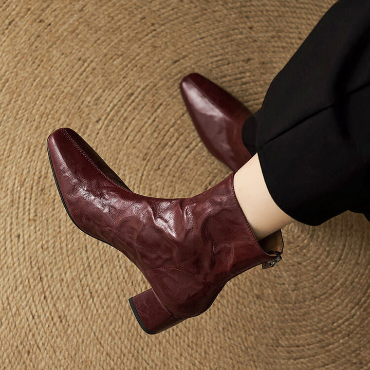 Livia Genuine Leather Boots