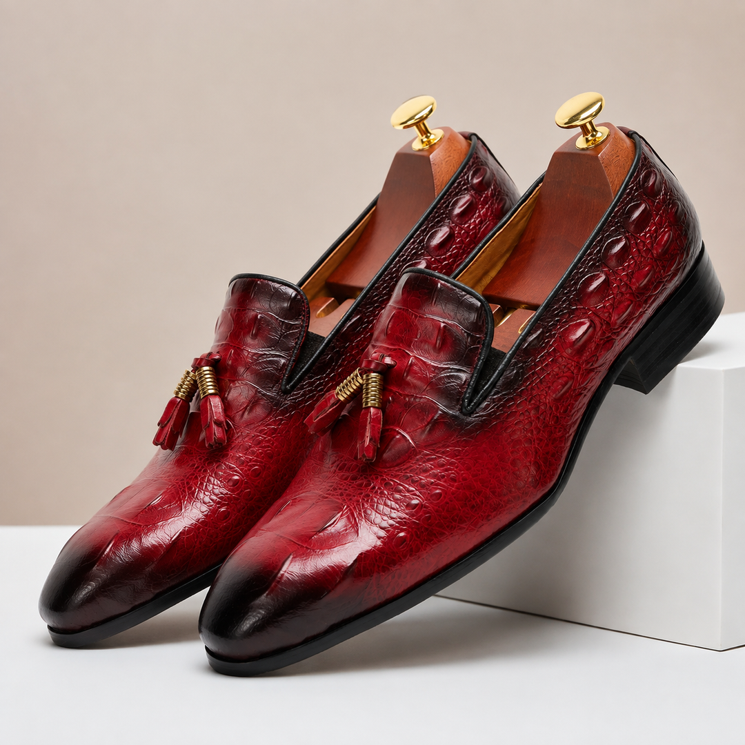 Marco Cowhide Leather Loafers