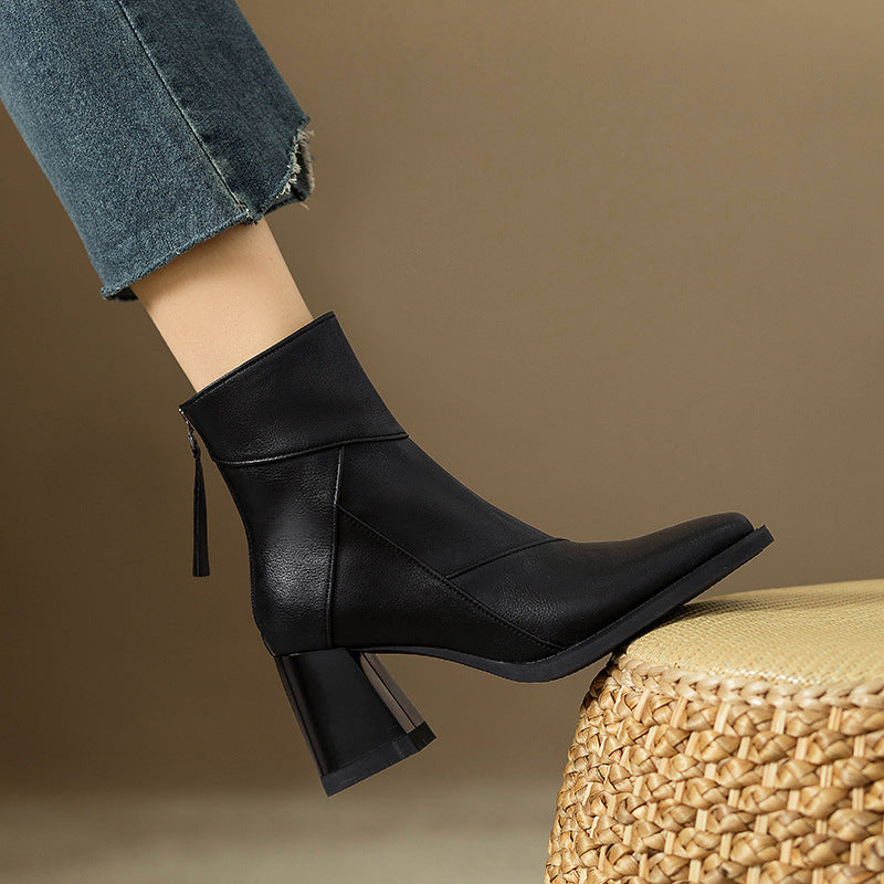 Daphne Leather Boots