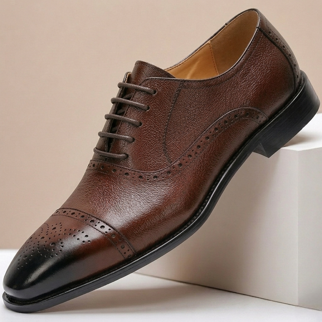 Virelli Cowhide Leather Shoes