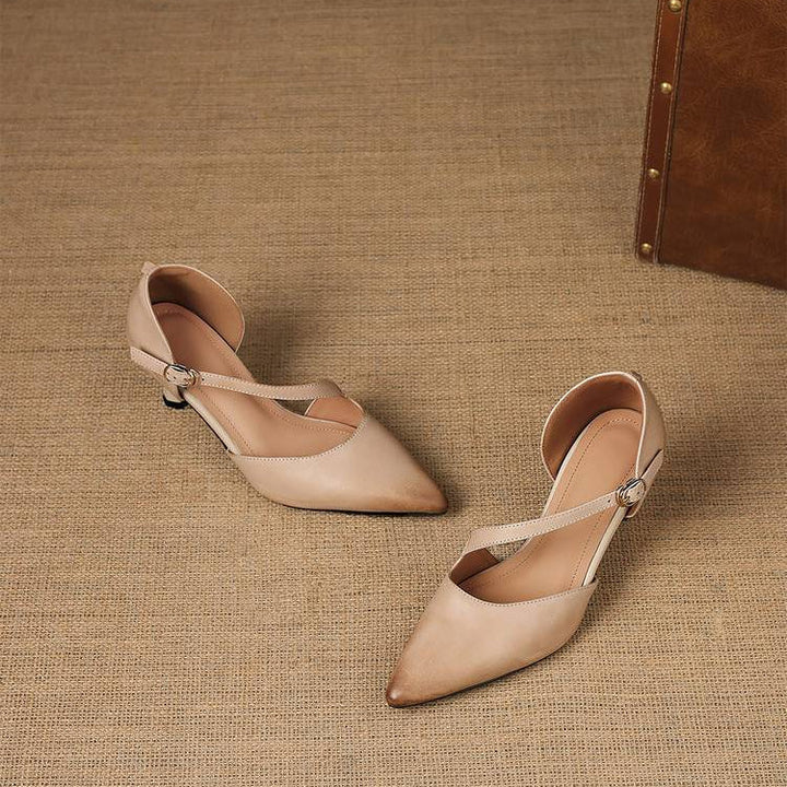 Vella Genuine Leather Heels