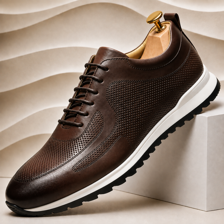 Valente Cowhide Leather Sneakers