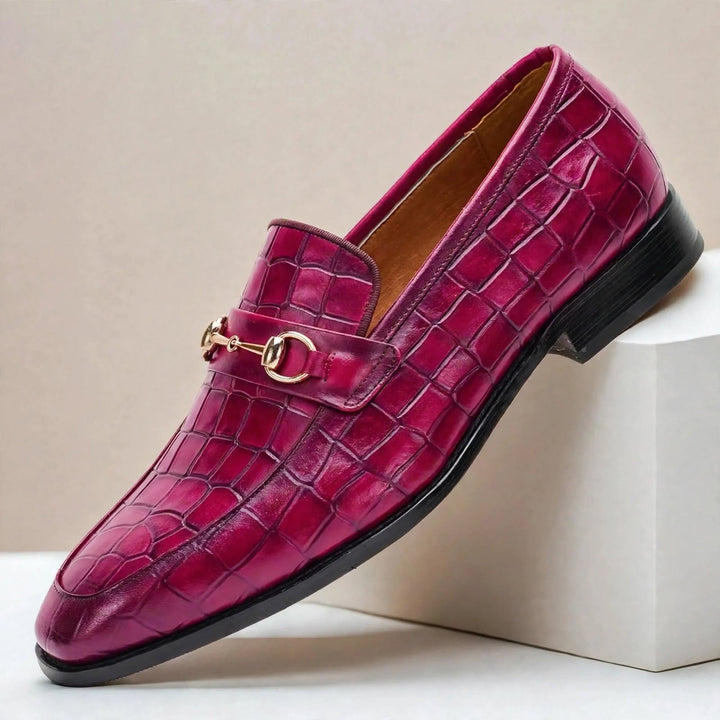 Valdieri Cowhide Leather Loafers