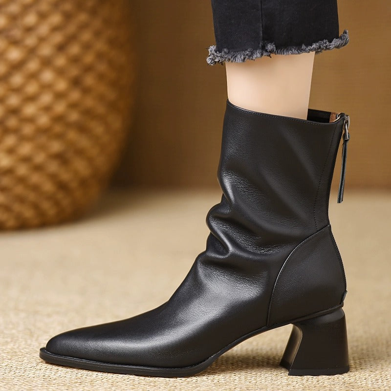 Lorvella Genuine Leather Boots