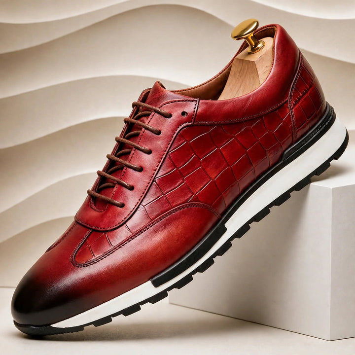 Bellotti Cowhide Leather Sneakers